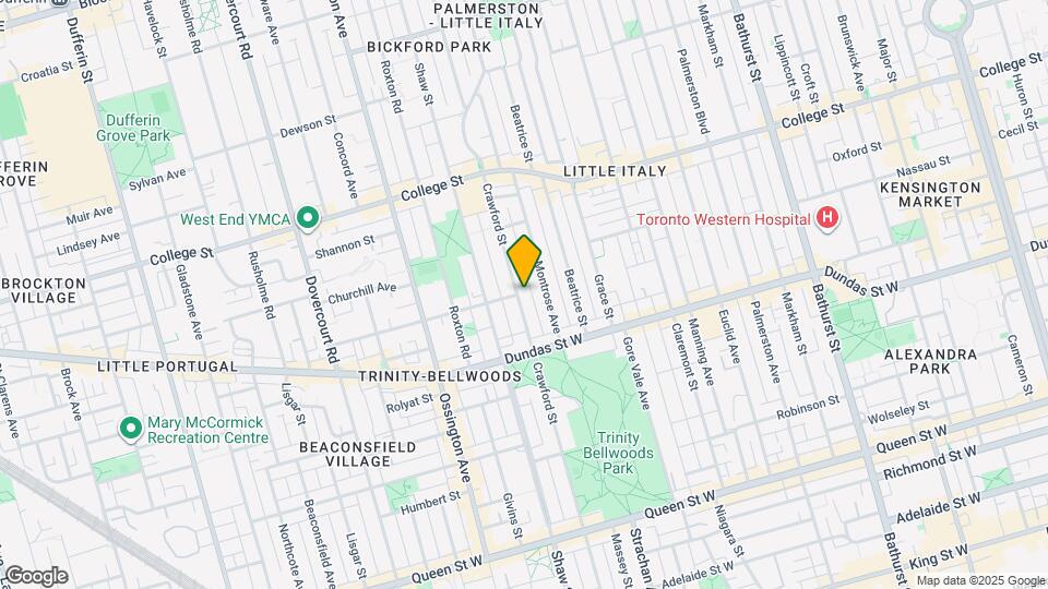 305 Crawford St Map and Location Details