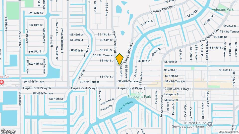 4608 SE 4th Pl Map and Location Details