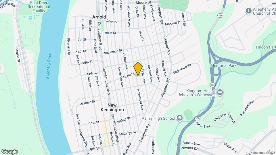 1330 Woodmont Ave Mapa y Detalles de la Ubicación