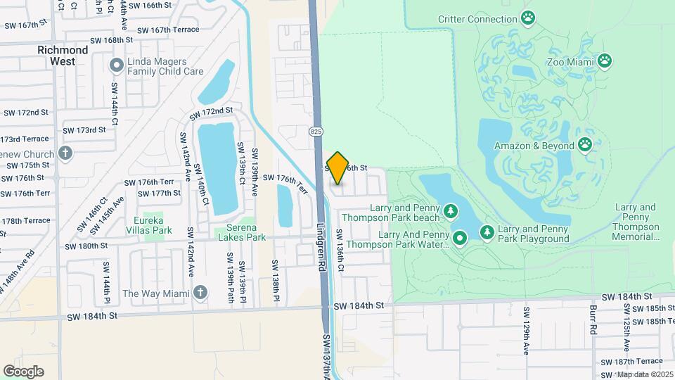 17708 SW 135th Ct Map and Location Details