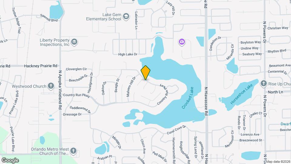 4542 Gallberry Ct Mapa y Detalles de la Ubicación