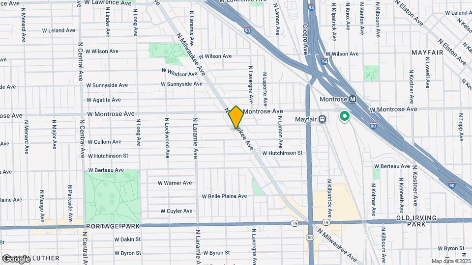 4322 N Milwaukee Ave, Unit Apt 1 Mapa y Detalles de la Ubicación