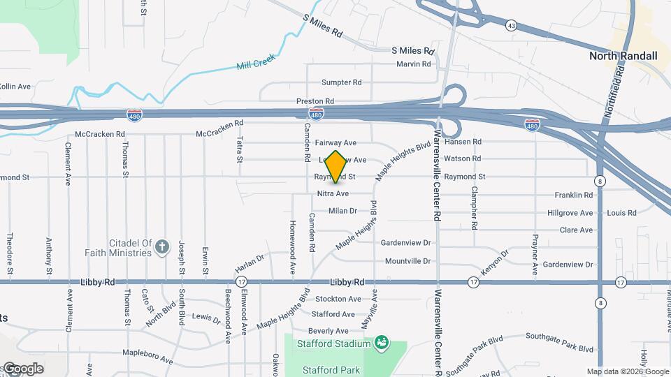 19417 Nitra Ave Map and Location Details