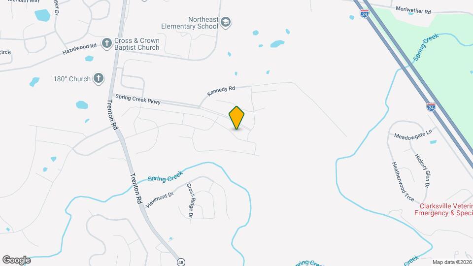 1103 Eagle's View Dr Map and Location Details