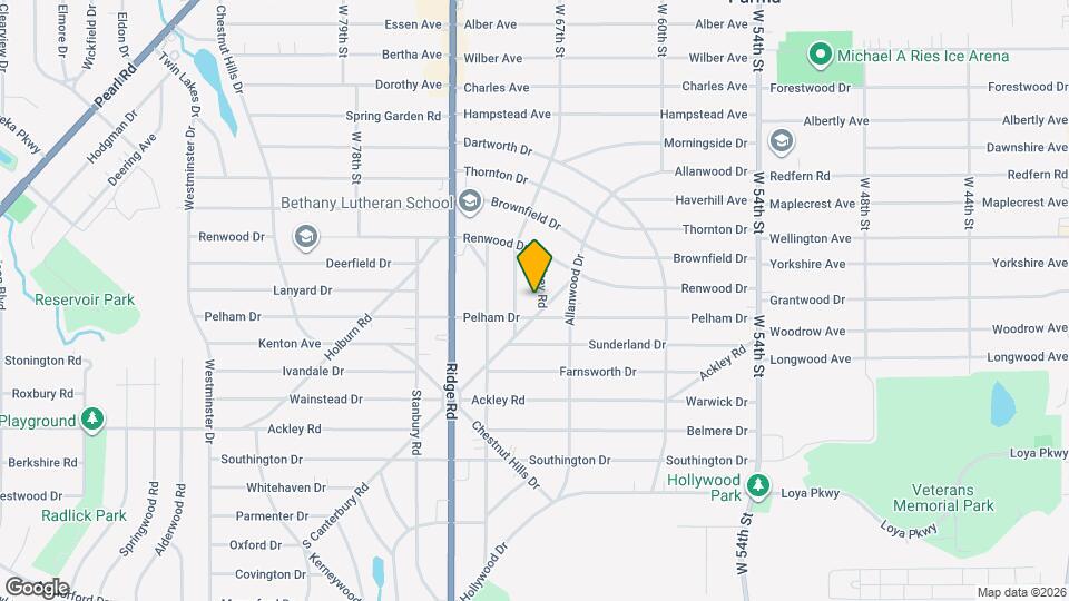 6156 Kelsey Rd Map and Location Details