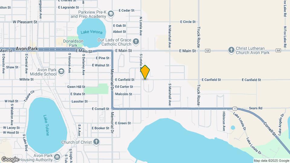 406 Las Palmas Cir Map and Location Details