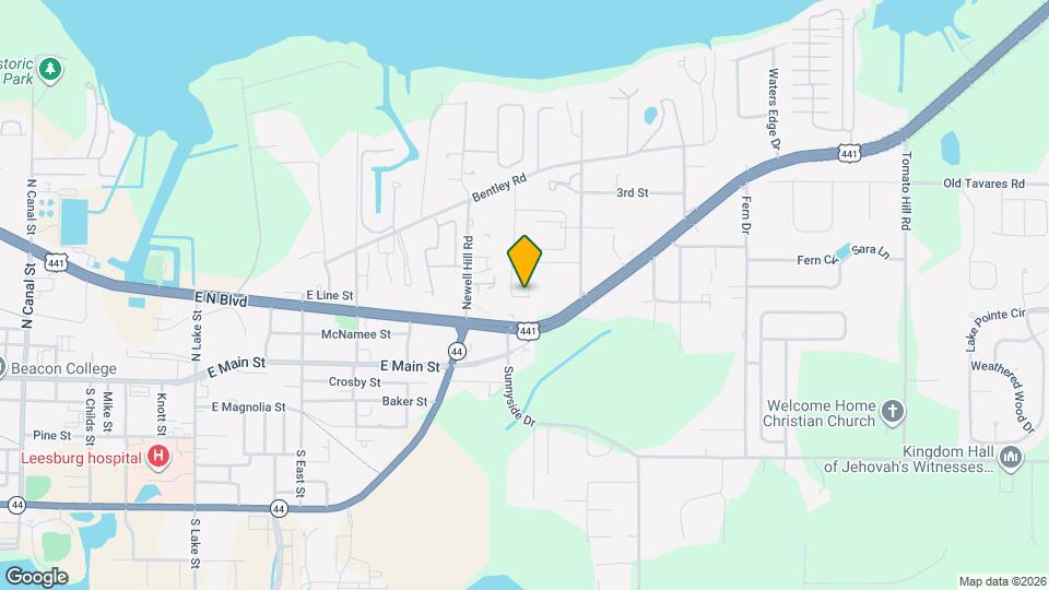 201 Fern Ct Map and Location Details