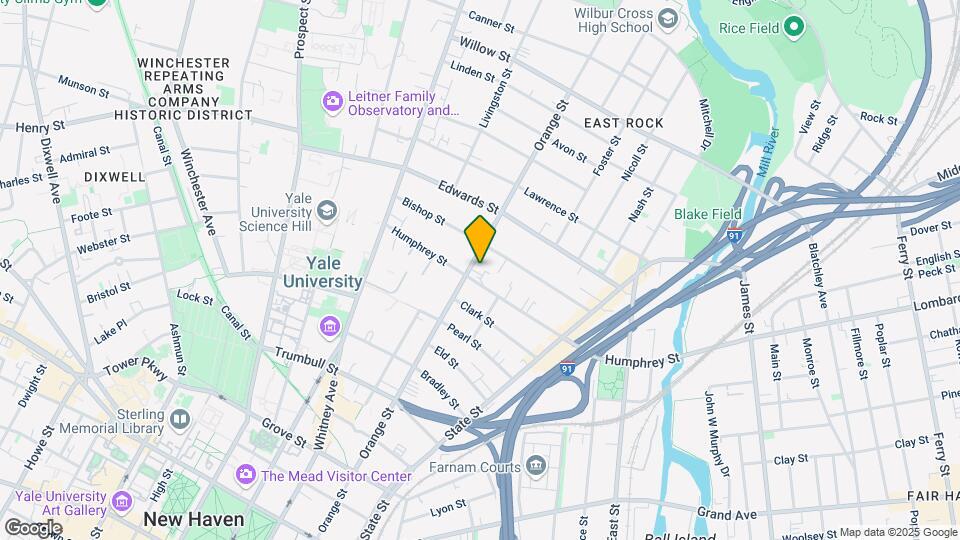591 Orange St Map and Location Details