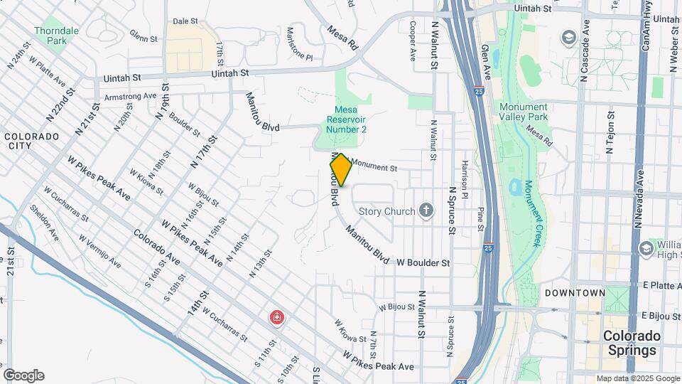 739 Manitou Blvd Map and Location Details