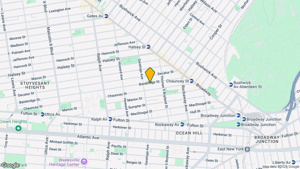 518 Bainbridge St Mapa y Detalles de la Ubicación