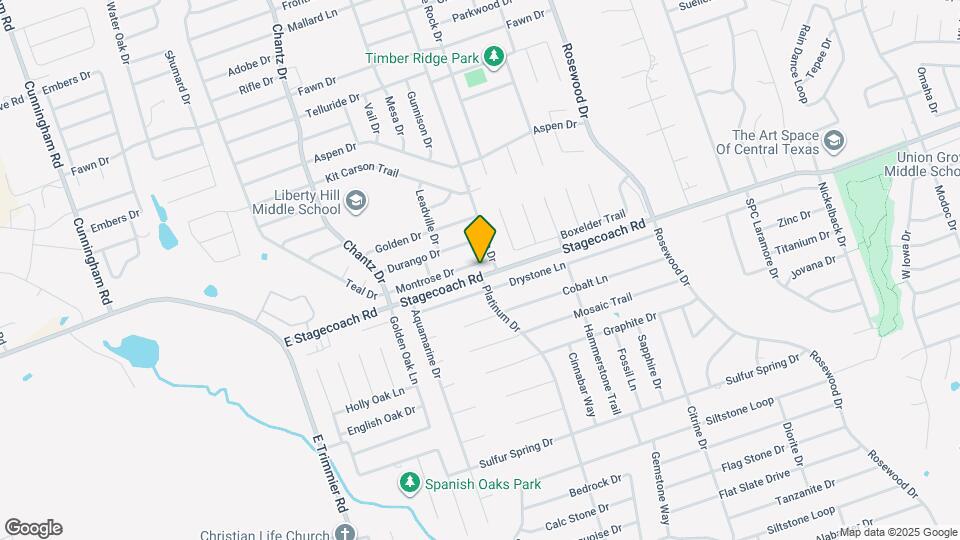 5808 Montrose Dr Map and Location Details