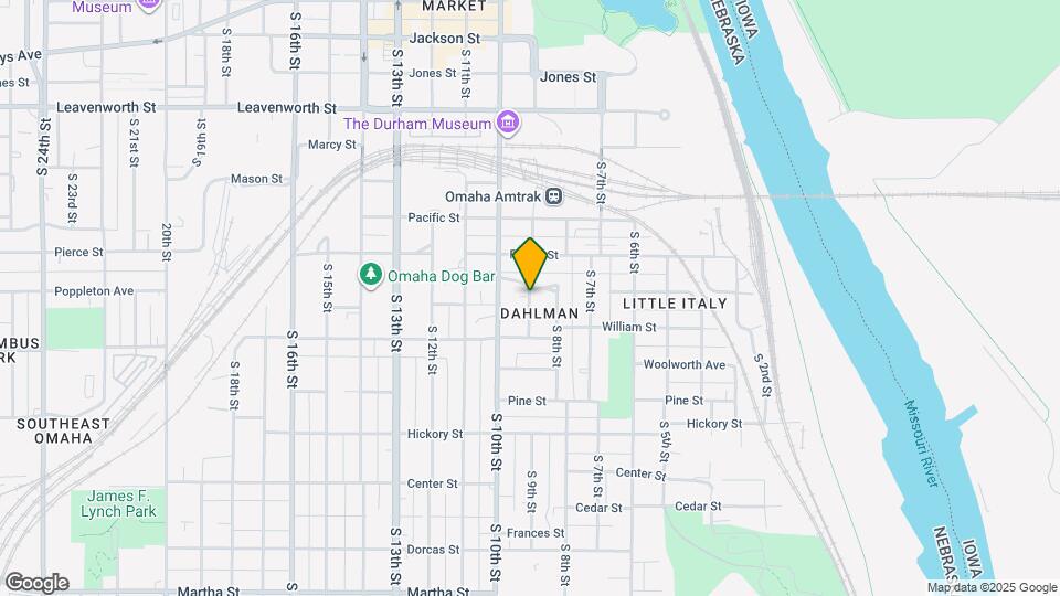 1323 S 9th St Map and Location Details