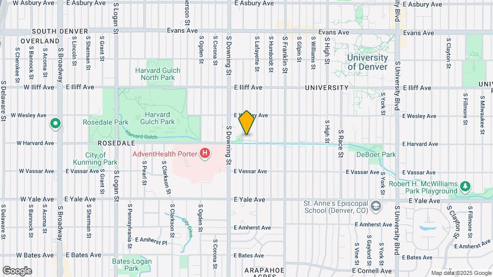 2486 S Marion St Mapa y Detalles de la Ubicación