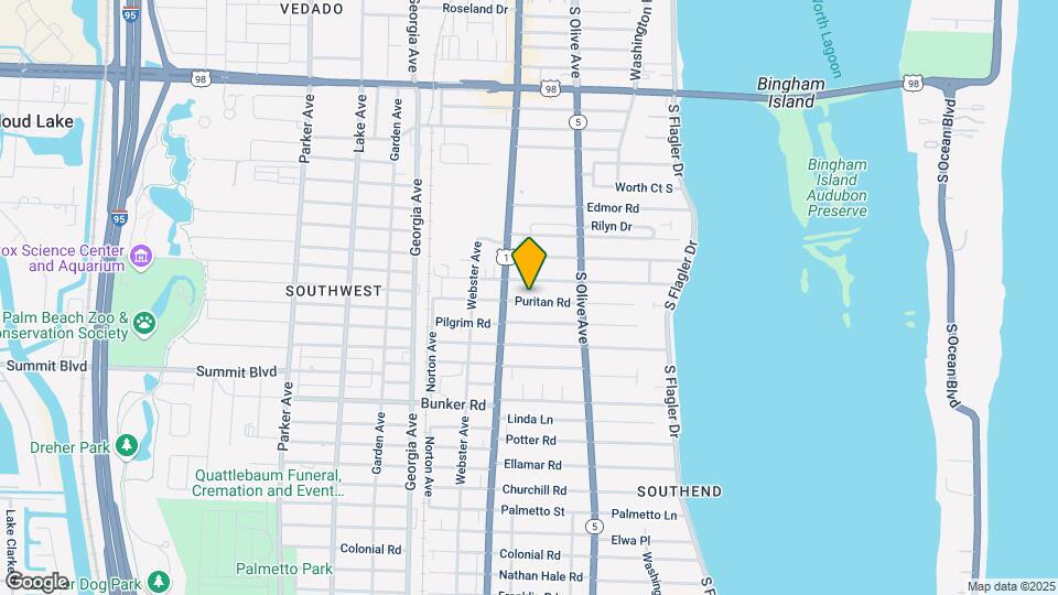 351 Puritan Rd Map and Location Details