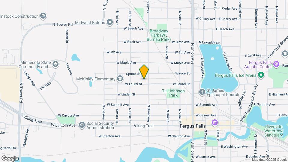 612 W Laurel St Map and Location Details