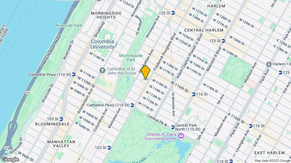 2113 Frederick Douglass Blvd Mapa y Detalles de la Ubicación