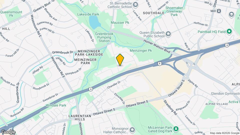 839 Stirling Av S Map and Location Details