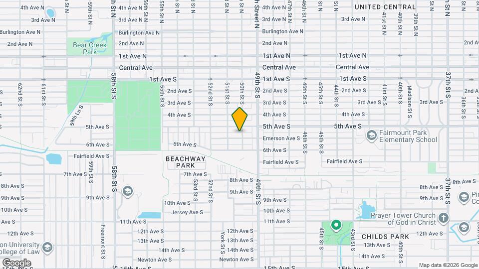 5011 Emerson Ave S Map and Location Details