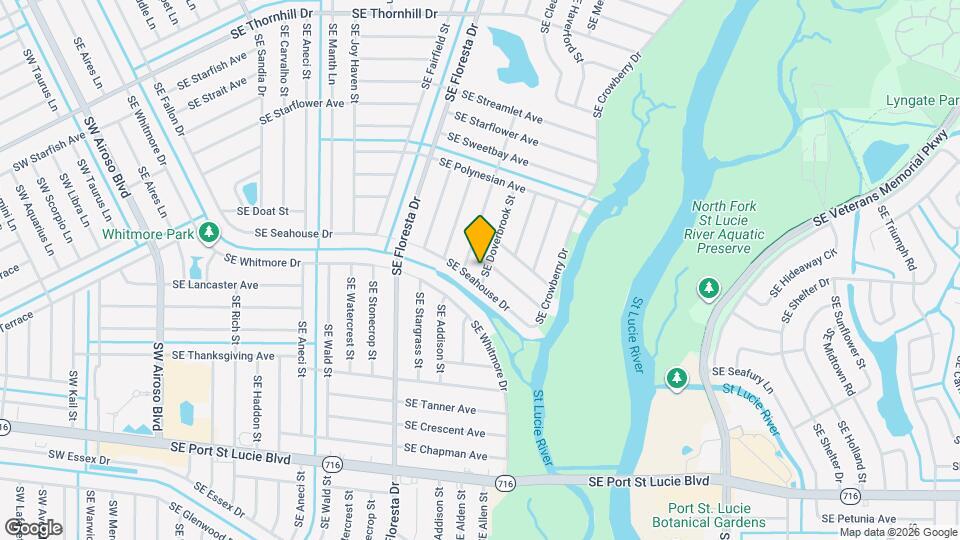 2074 SE Doverbrook St Map and Location Details