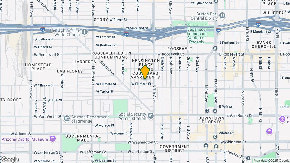 730 W Fillmore St Map and Location Details