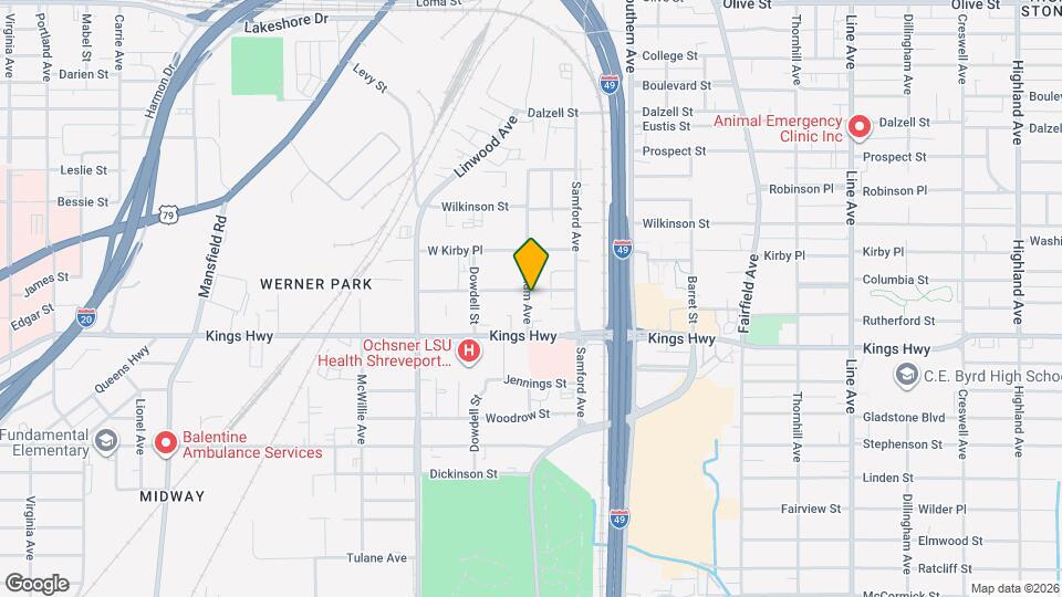 1353 Glen Oak Pl Map and Location Details