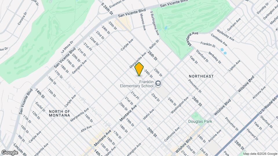 624 23rd St Map and Location Details