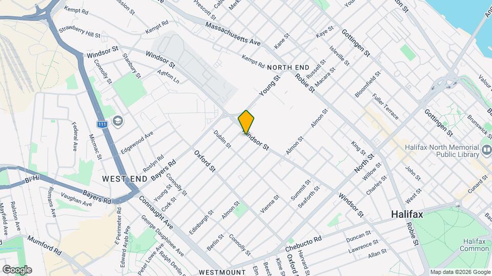 2966 Windsor St Map and Location Details