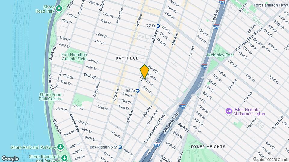 8415 4th Ave Map and Location Details