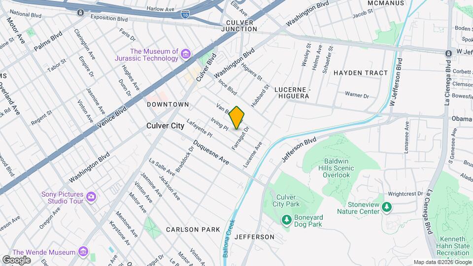 4182 Irving Pl Map and Location Details