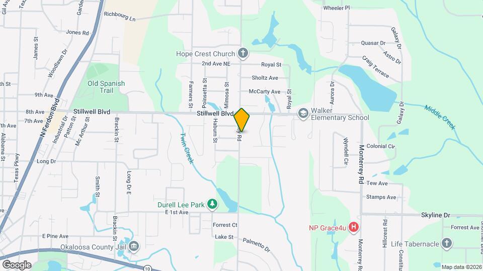 804 Valley Rd Map and Location Details