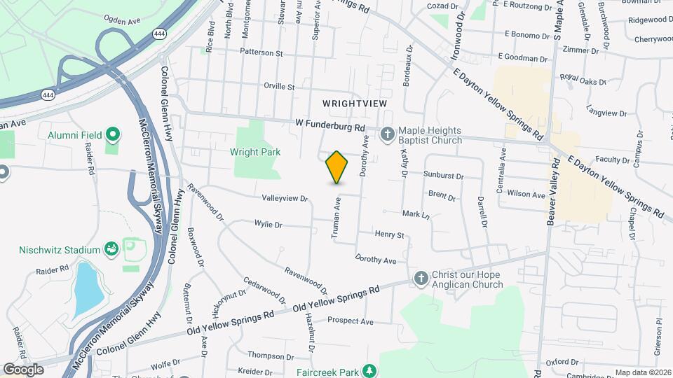 55 Truman Ave Map and Location Details