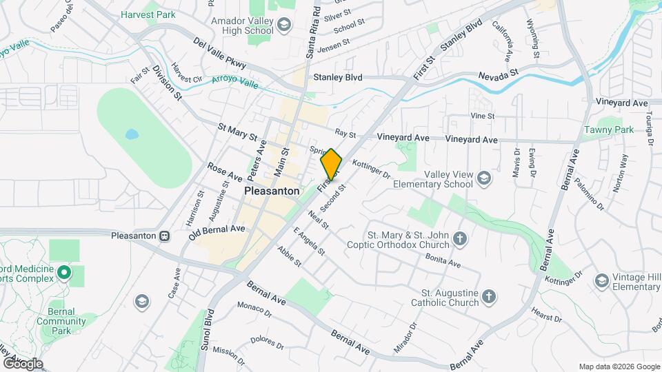 4374 First St Map and Location Details