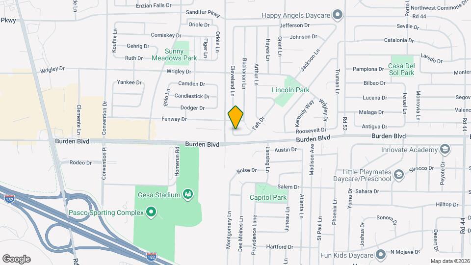 4811 Cleveland Ln Map and Location Details