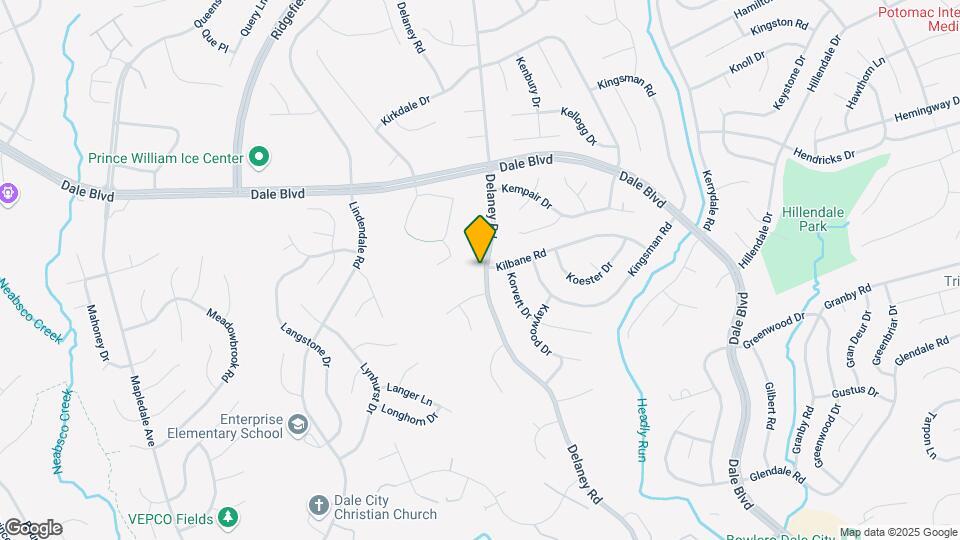 13534 Delaney Rd Map and Location Details