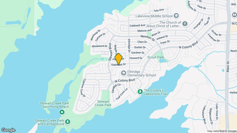 3925 Oakmont Dr Map and Location Details