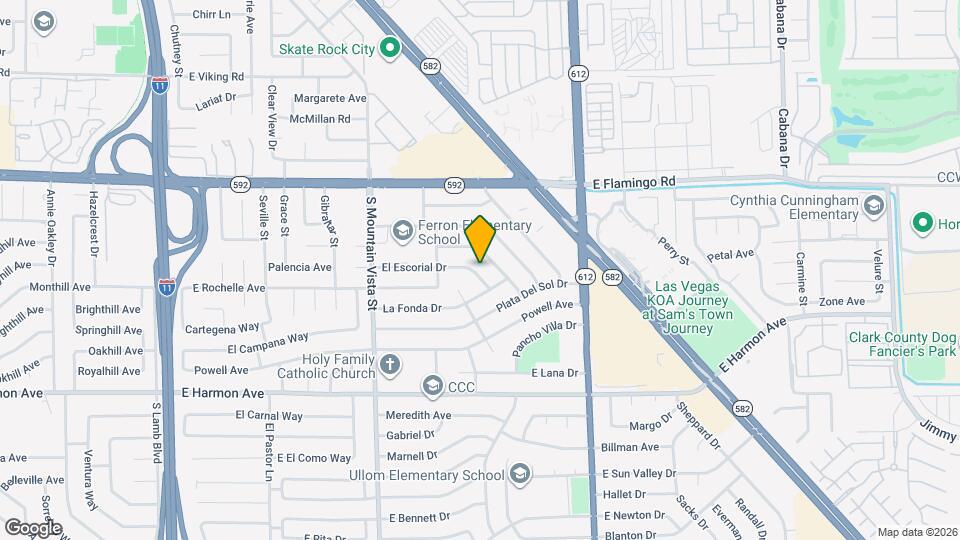 4830 El Escorial Dr Map and Location Details