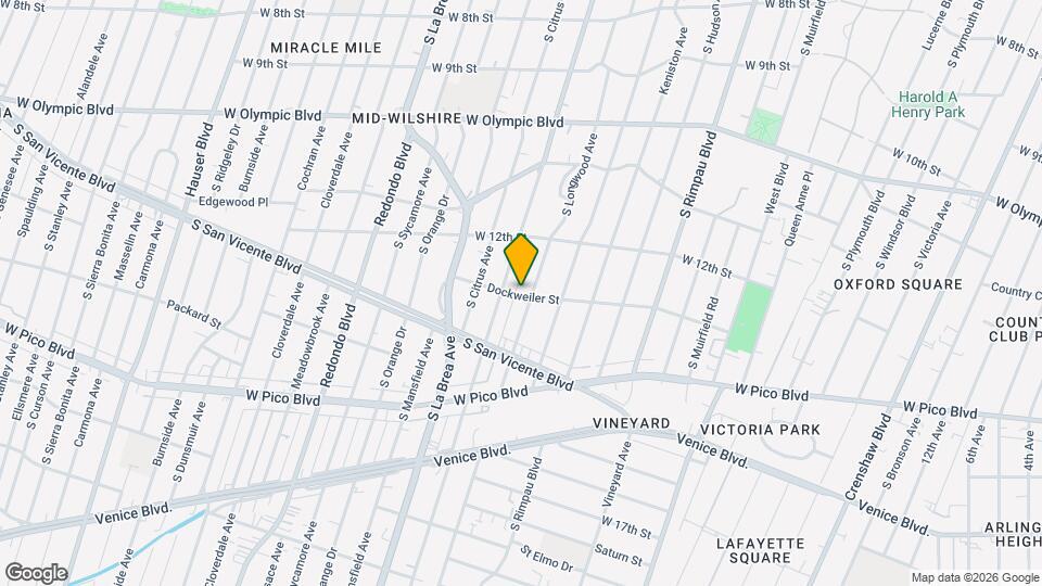 4861 Dockweiler St Map and Location Details