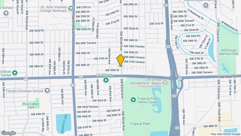 8205 SW 39th St Mapa y Detalles de la Ubicación