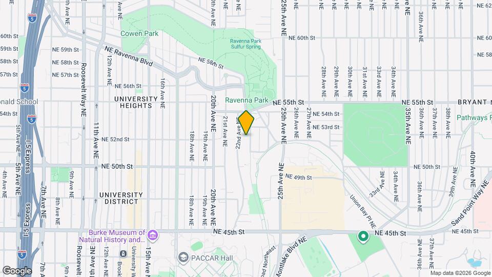 5203A Ravenna Ave NE Map and Location Details