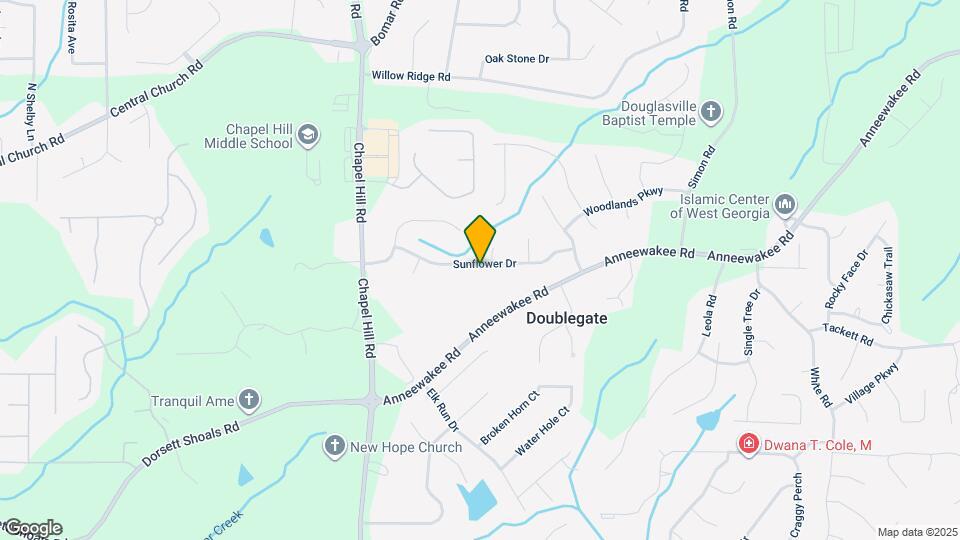 4482 Sunflower Dr Map and Location Details