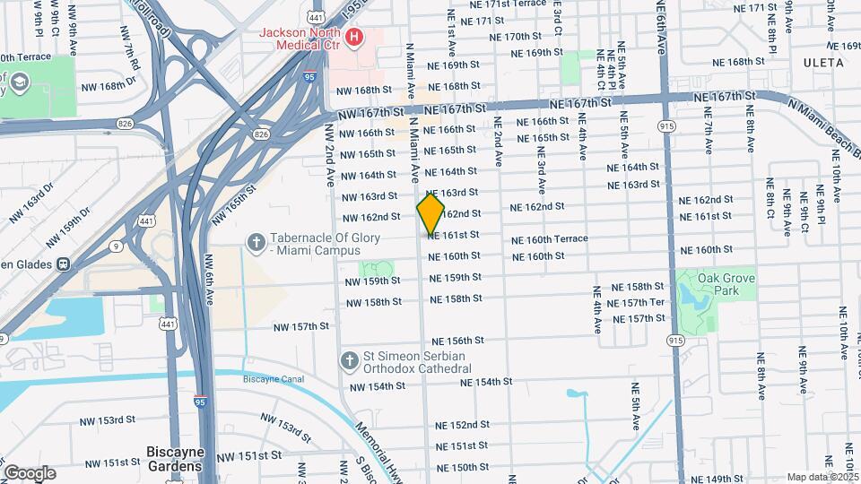 26 NE 161st St, Unit B2 Mapa y Detalles de la Ubicación