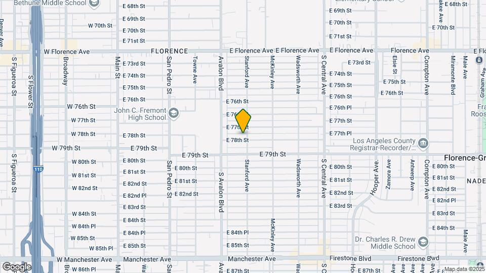 649-663 E 78th St Mapa y Detalles de la Ubicación