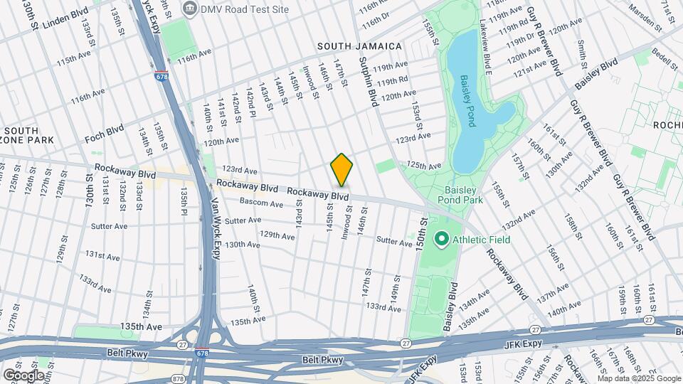 145-09 Rockaway Blvd Map and Location Details