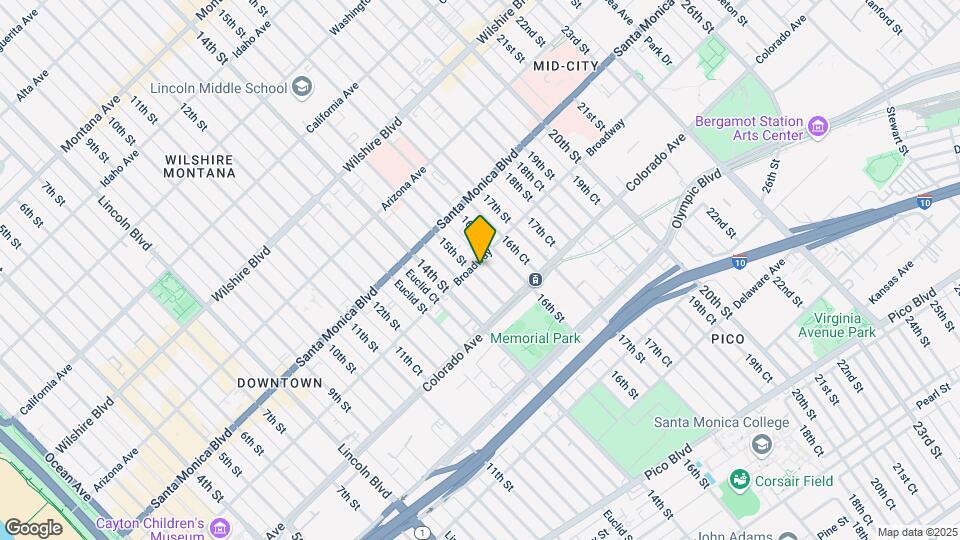 Bixby Mapa y Detalles de la Ubicación