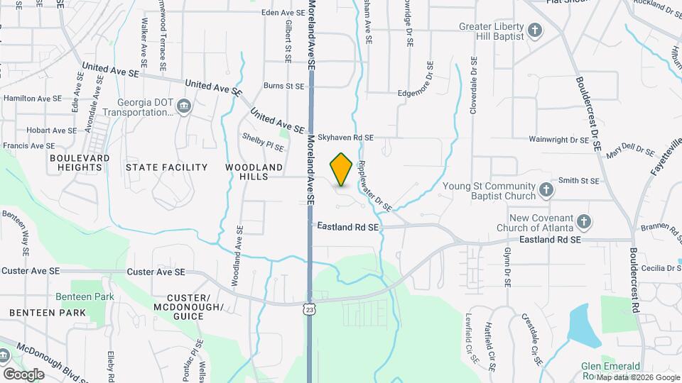 2532 Village Creek Landing SE Map and Location Details