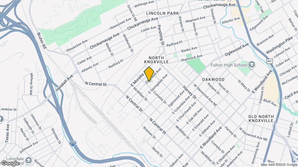 306 E Burwell Ave Map and Location Details