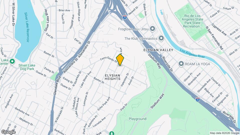 2228 1/2 Echo Park Ave Map and Location Details