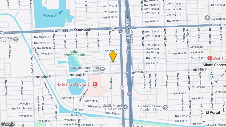 775 NW 96th St Mapa y Detalles de la Ubicación