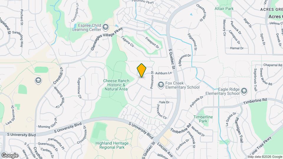 9215 Ashburn Ct Mapa y Detalles de la Ubicación