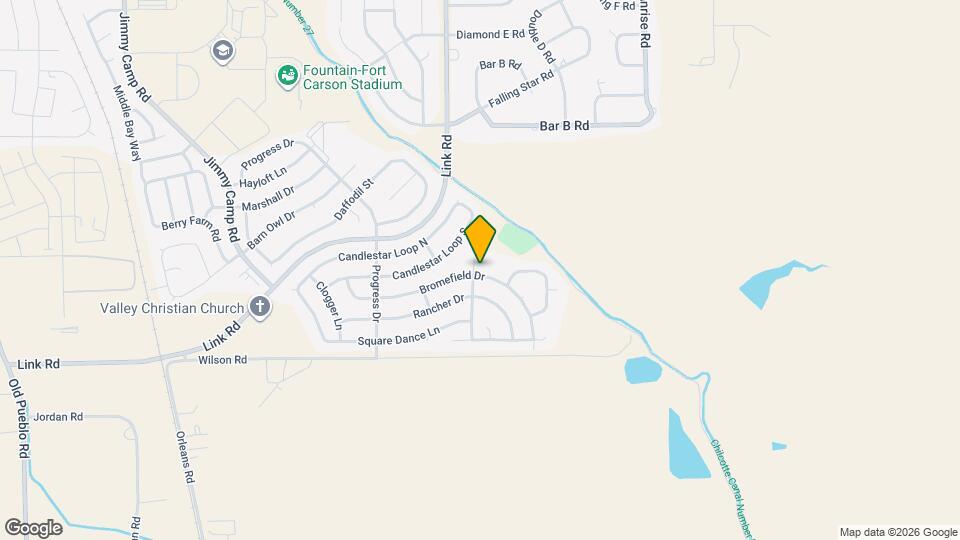 1001 Bromefield Dr Map and Location Details